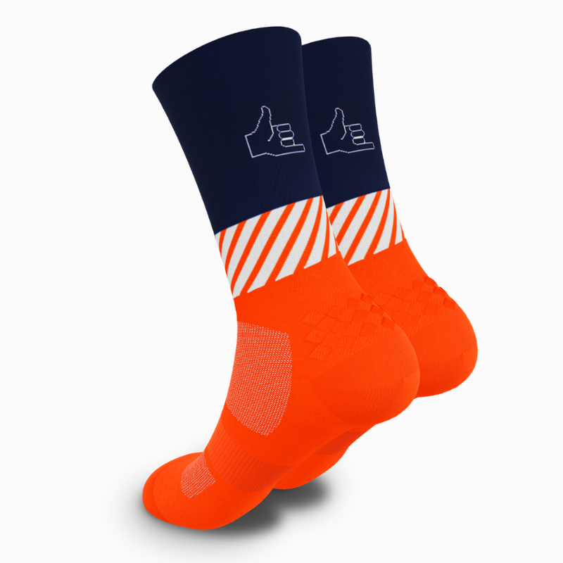 Calcetines Running Ultrarun Pro Fit Rosa Flúor – HappyTraining Socks